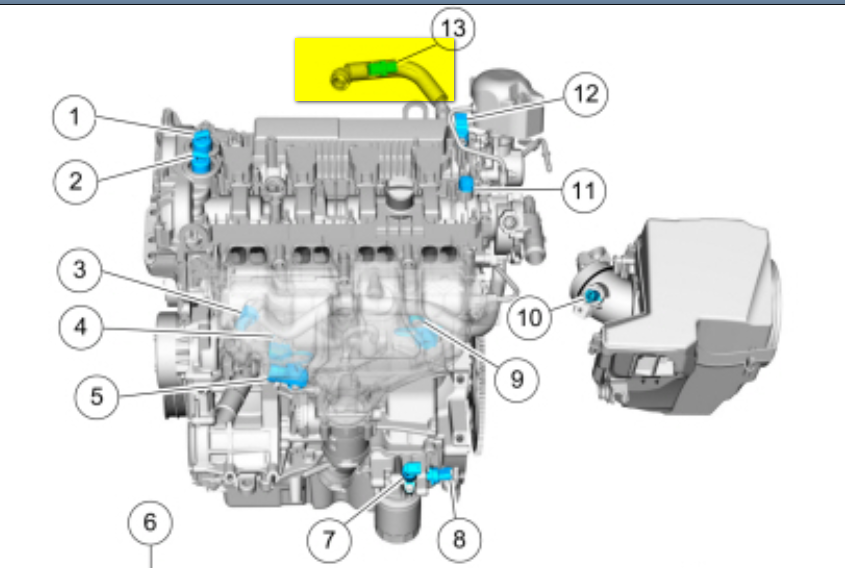 P04DB Code The Code Is P04DB Crankcase Ventilation 2017 Ford Escape 2 