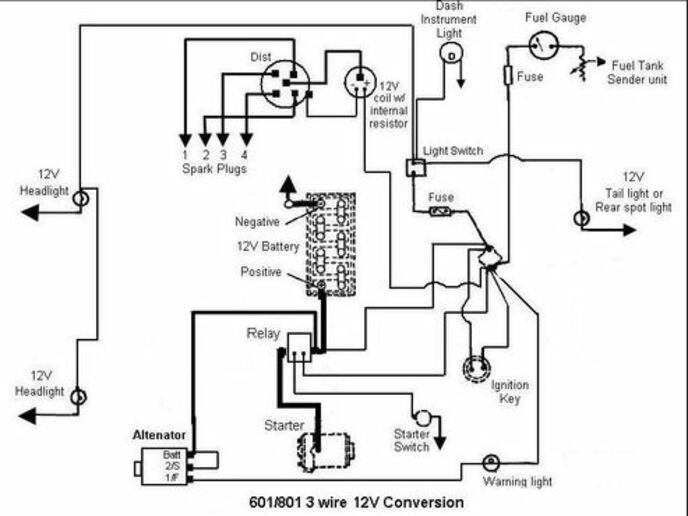 1800 C Oliver Alternator Wiring 1964 Yesterday s Tractors