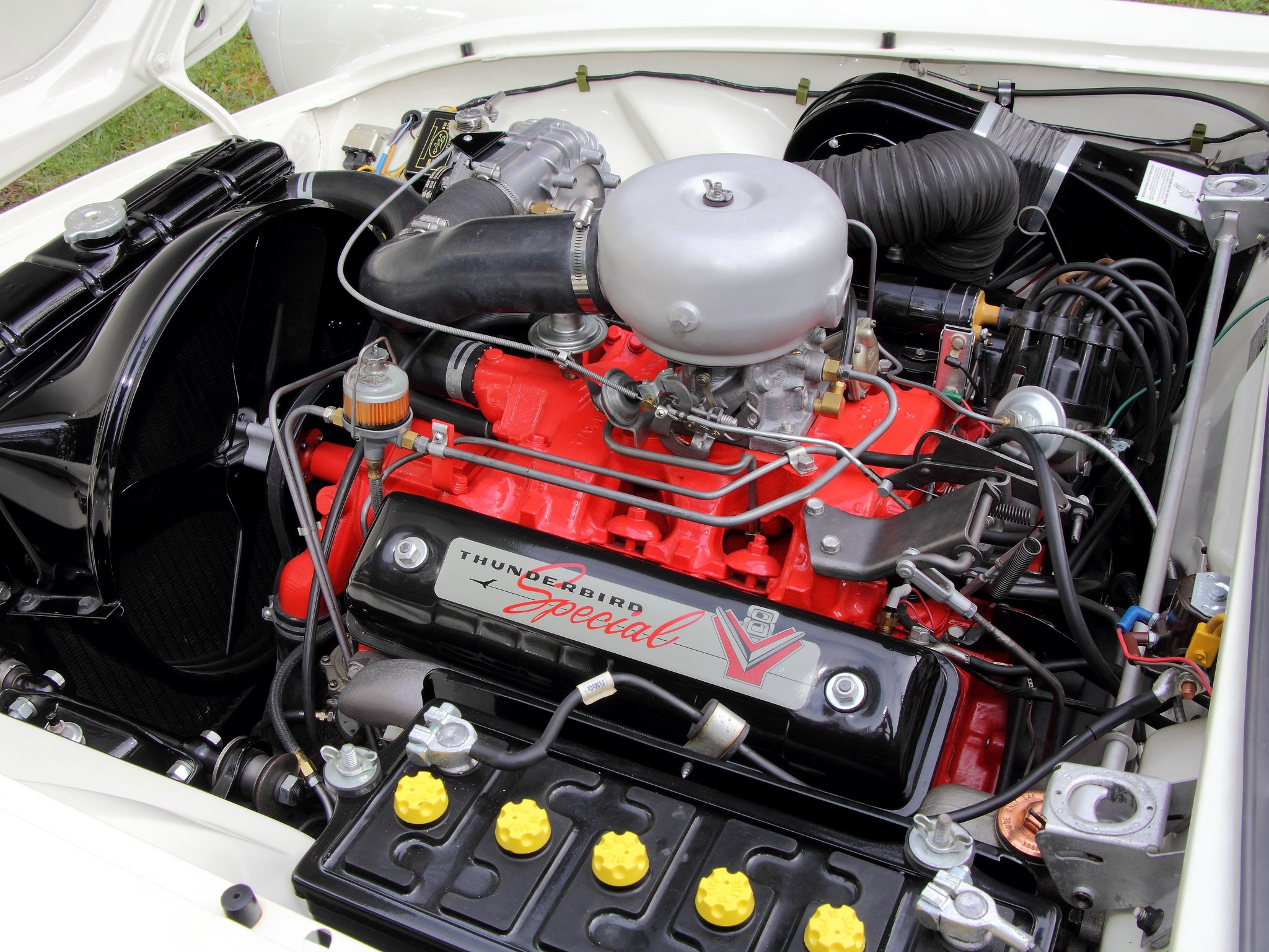 1957 Ford Thunderbird Special Supercharged 312 300HP 40A Retro Engine 