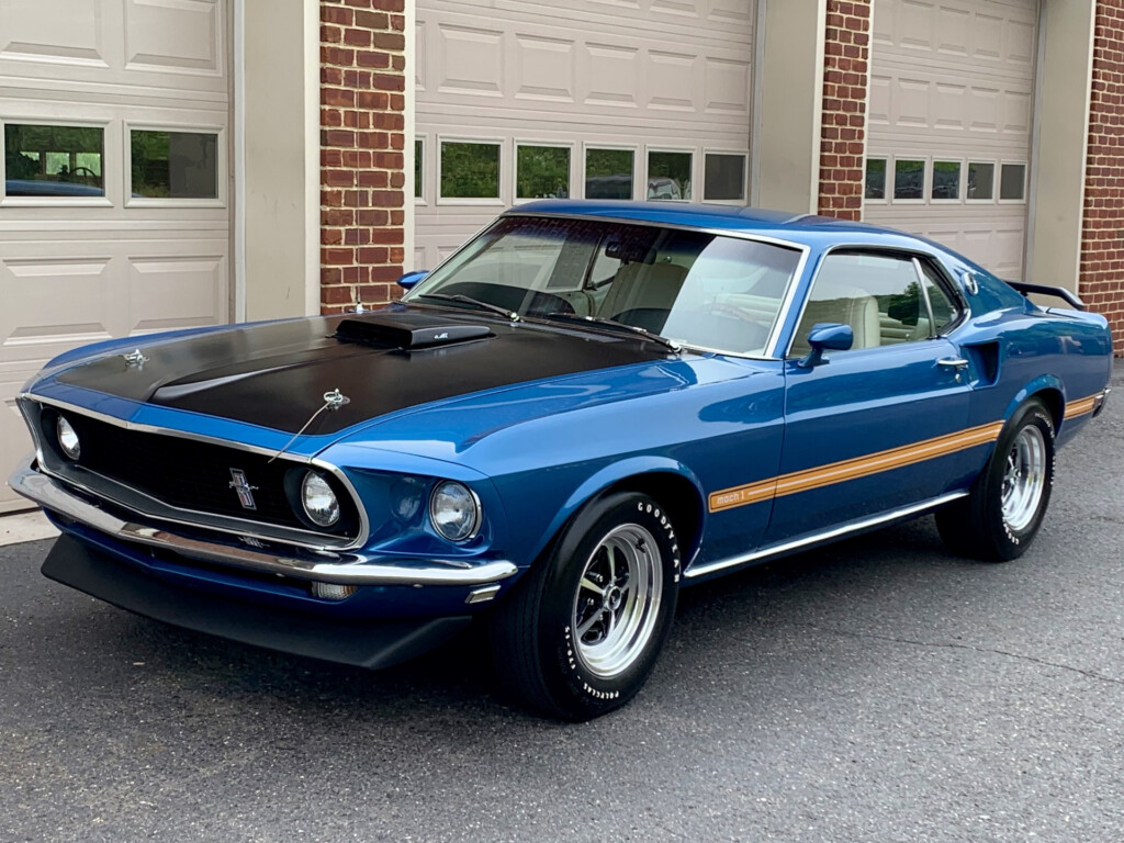 1969 Ford Mustang Mach 1 428 Cobra Jet Stock 168618 For Sale Near 