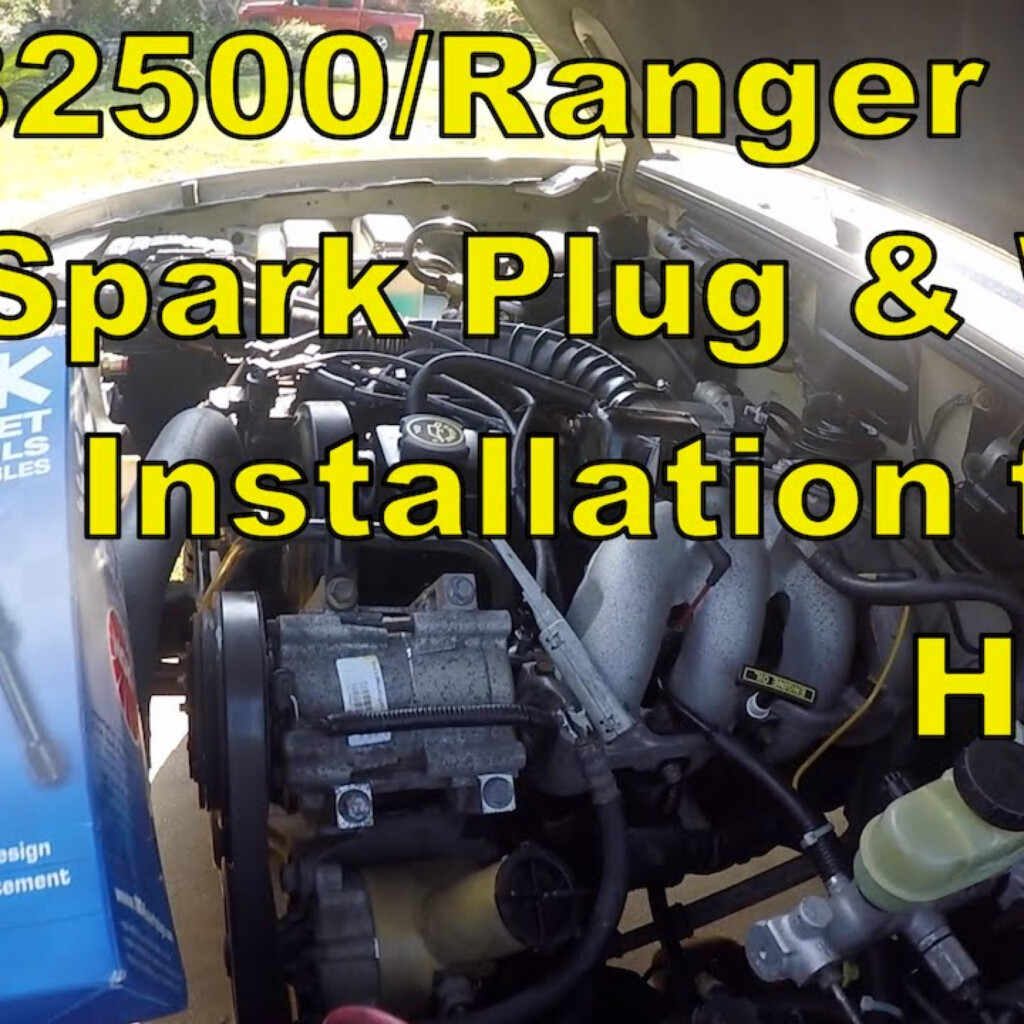 1999 Mazda B2500 Ford Ranger Changing Spark Plugs And Wires Wiring 