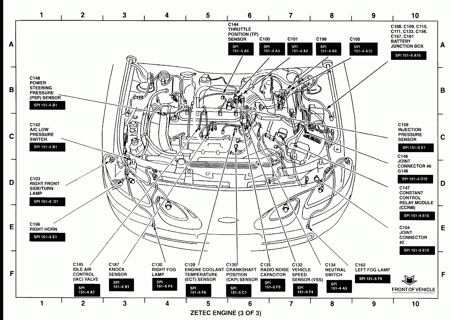 2000 Ford Focus 2 0 Firing Order Wiring And Printable