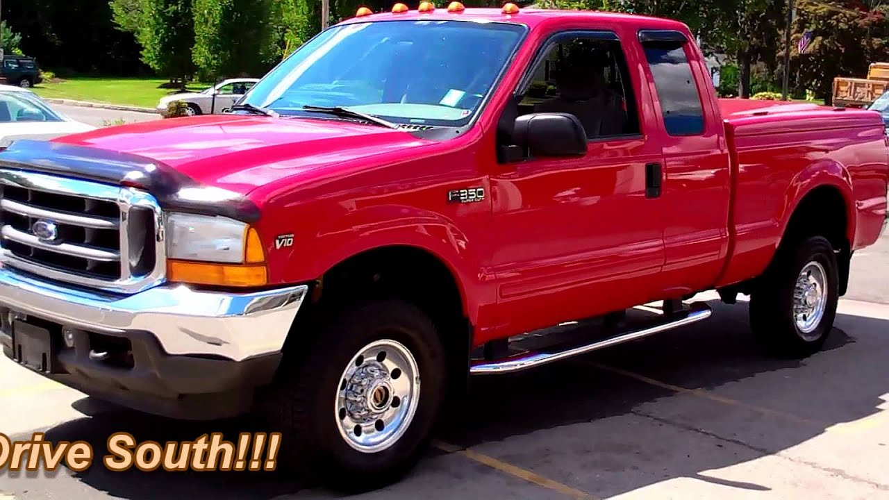 2001 Ford F350 Supercab 4DR XLT 4WD 6 8L V10 YouTube