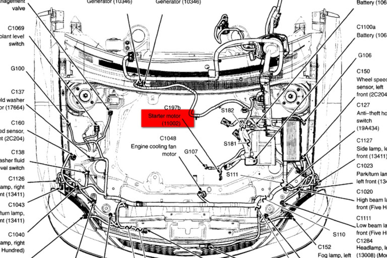 2006 Ford 500 Engine Diagram Full Hd Version Engine Diagram Wiring 