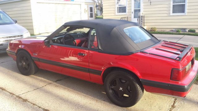 91 Ford Mustang 5 0 Convertible Classic Ford Mustang 1991 For Sale