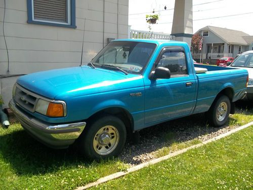 Buy Used 1996 Ford Ranger XLT Standard Cab Pickup 2 Door 2 3L In 