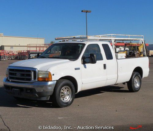 Buy Used 2001 Ford F250 XLT Extended Cab Pickup Truck 6 8L V10 A T Cold 