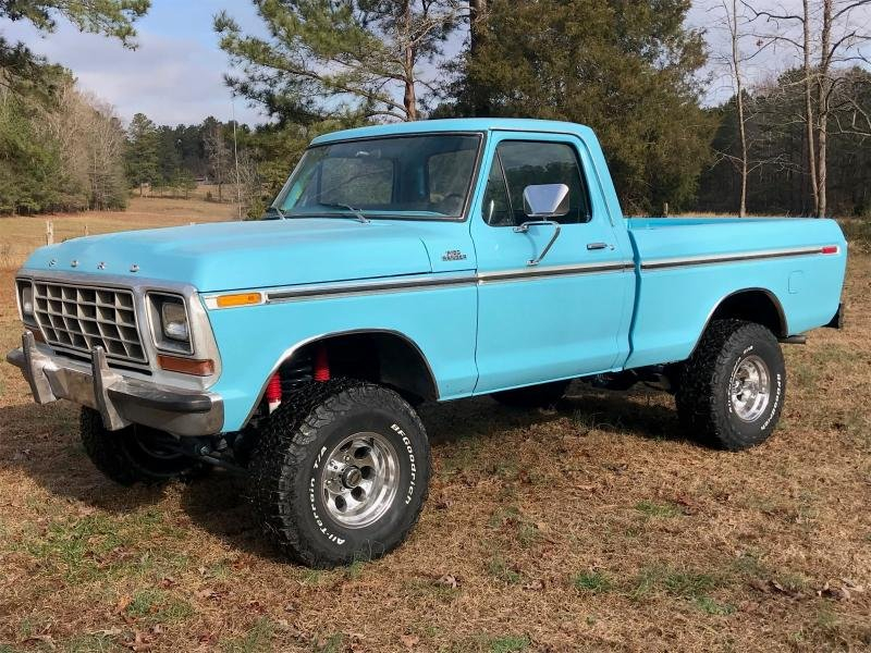 Cars 1978 Ford F150 XLT Ranger 4x4 351M Engine