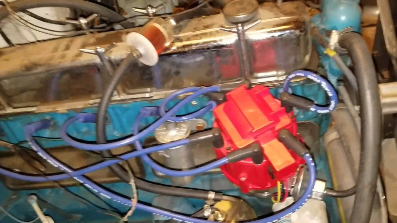 Chevy 250 6 Cylinder HEI Conversion 235 292 YouTube