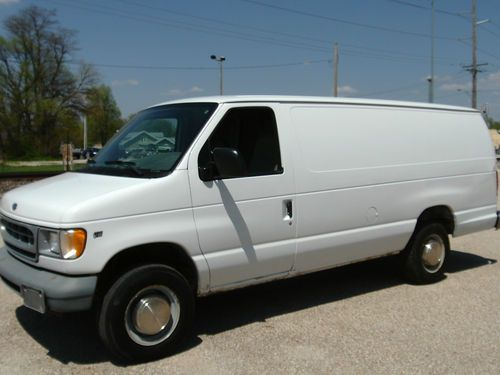 Find Used 2000 FORD E250 EXTENDED CARGO VAN In Macomb Illinois United 