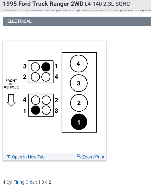 Firing Order How Do I Find The Firing Order Has 8 Spark Plugs 