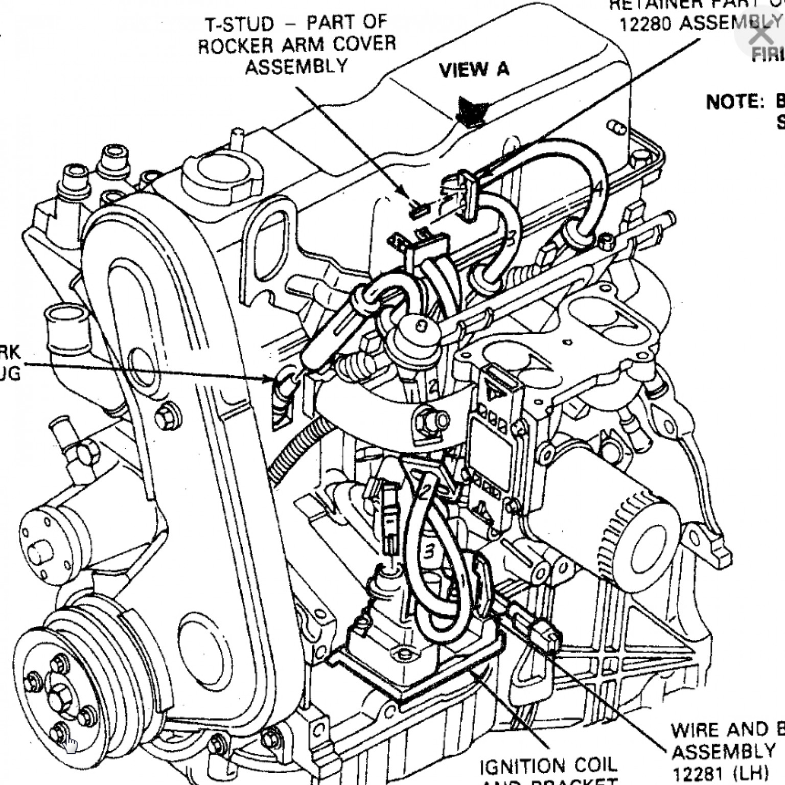 Ford 2 3 Firing Order Wiring And Printable