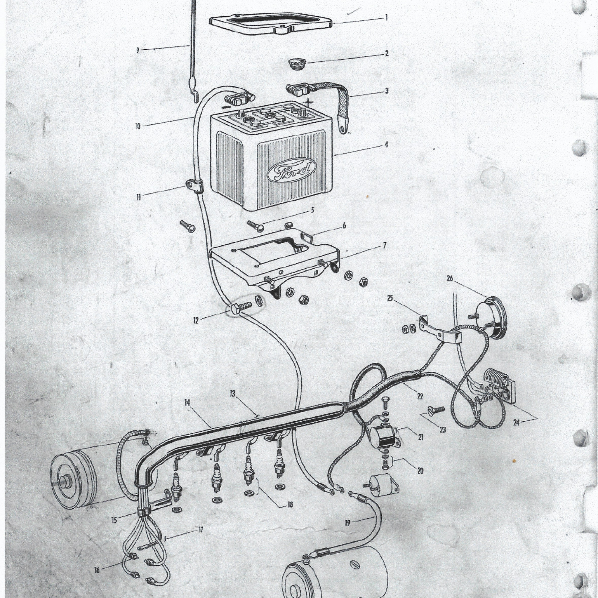 Ford 9n Firing Order Wiring And Printable