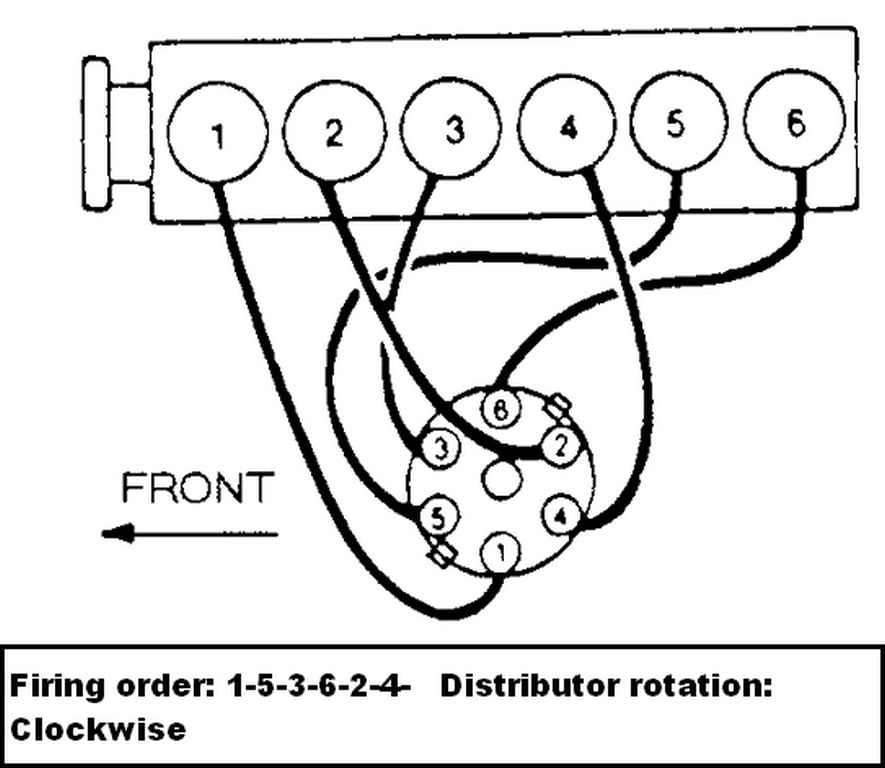 Ford Pinto 4 Cylinder Firing Order