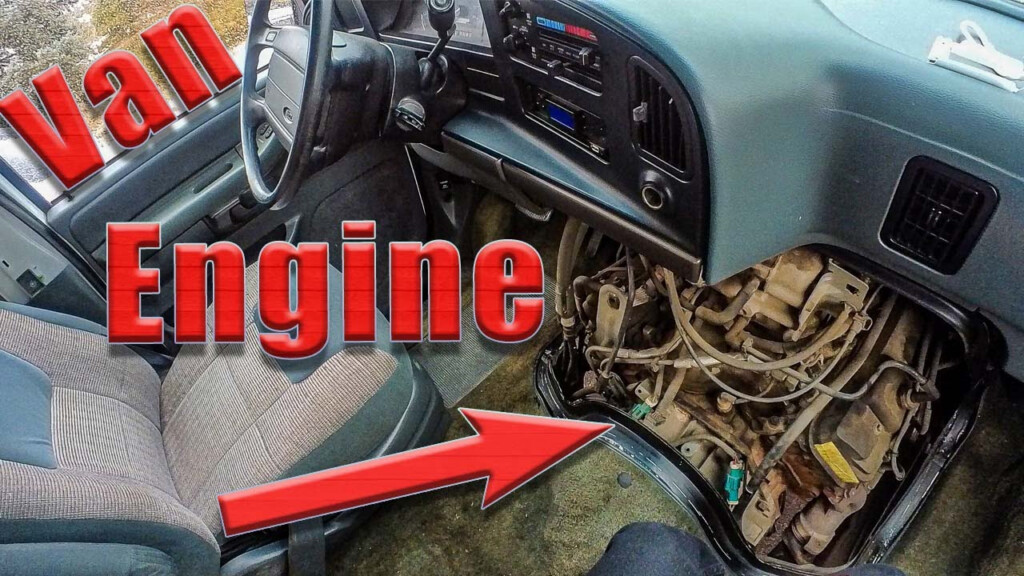 How To Access A 96 Ford E 150 E 250 And E 350 Engine From Inside The 