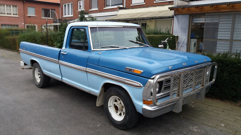 My 1972 Ford F100 XLT Ranger With The Original 360 Engine Ford Pickup 