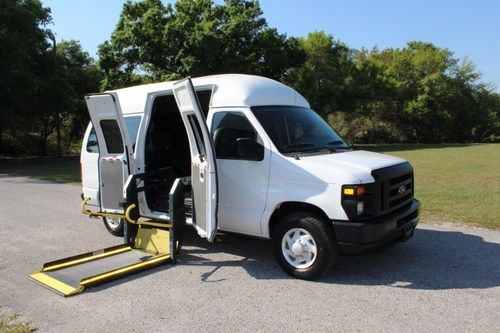 Purchase Used 2008 Ford E150 Handicap Wheelchair Van With Power Lift