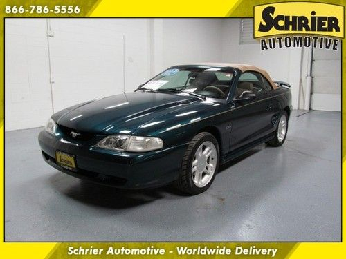 Sell Used 1996 FORD MUSTANG GT 4 6L V8 CONVERTIBLE SOFT TOP AUTOMATIC 