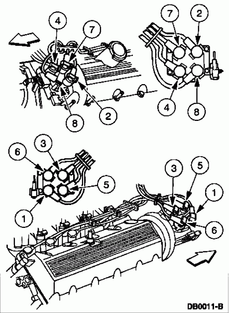 What Is The Firing Order For A 1997 Ford F150 4 6L Where Do I Start 