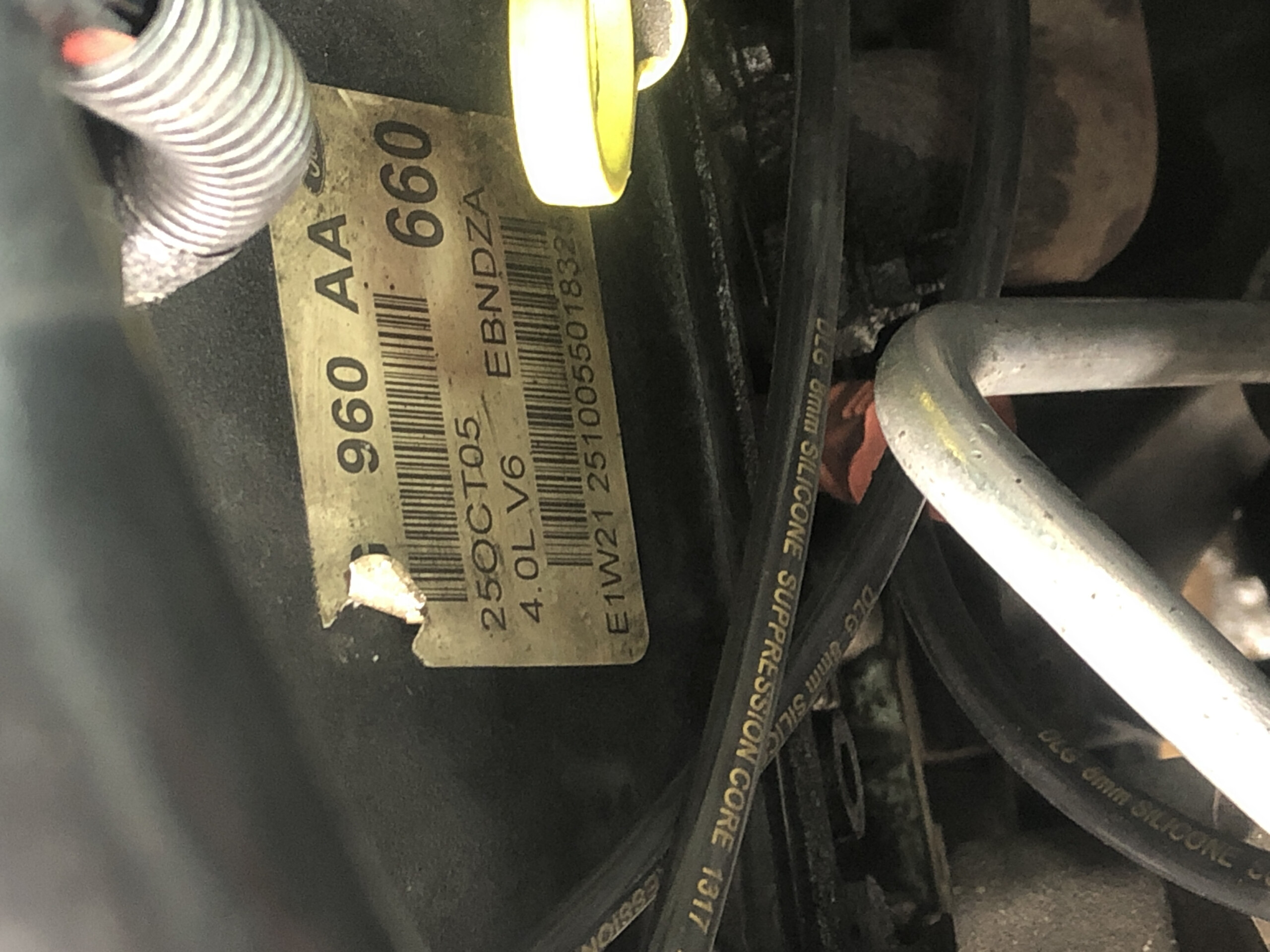 What Is The Firing Order For A 2007 Ford Explorer 4 0 6 Cylinder E1W21